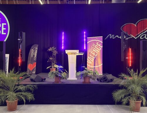 ADEVA assure la prestation technique des vœux des commerçants au Palais des Congrès de Valence